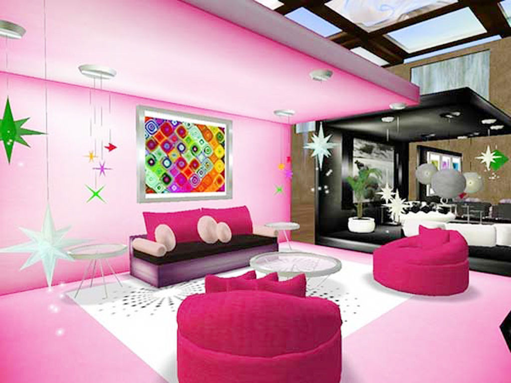 Modern Romantic House Decorating Concept - Home Design Picture
