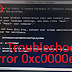 Troubleshooting Error 0xc00000e9