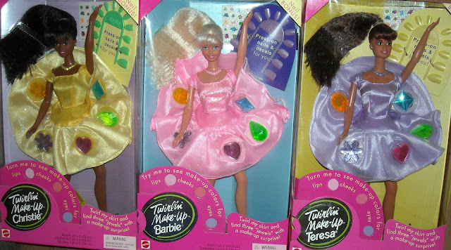 bonecas Barbie Twirlin Makeup ainda na caixa