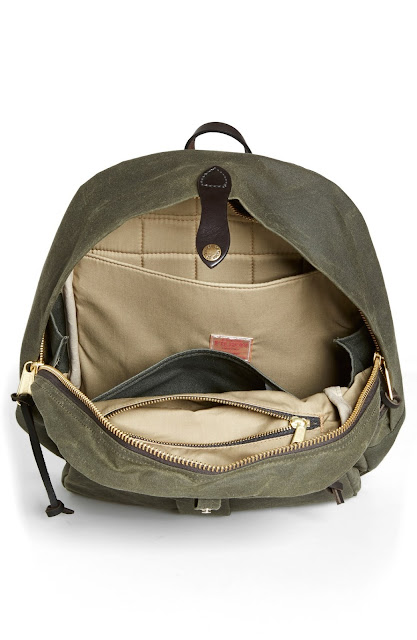 Filson 'Journeyman' Coated Canvas Backpack