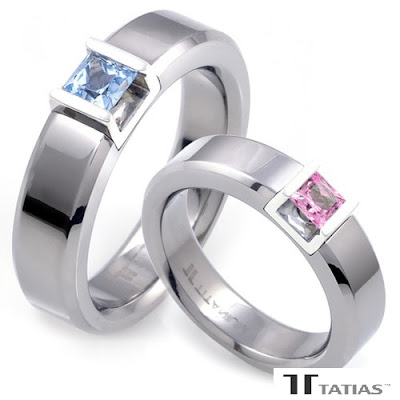 Titanium couple ring