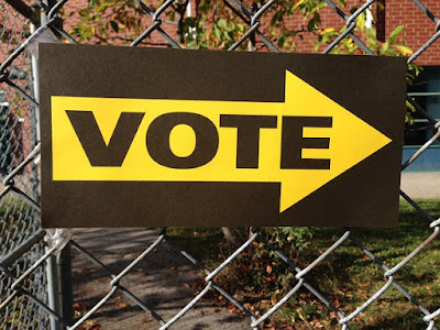 Photo of Vote signage