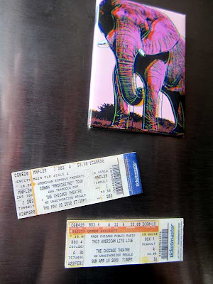 Ticket Stub Magnets