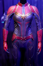 Captain Marvel suit detail Avengers Endgame