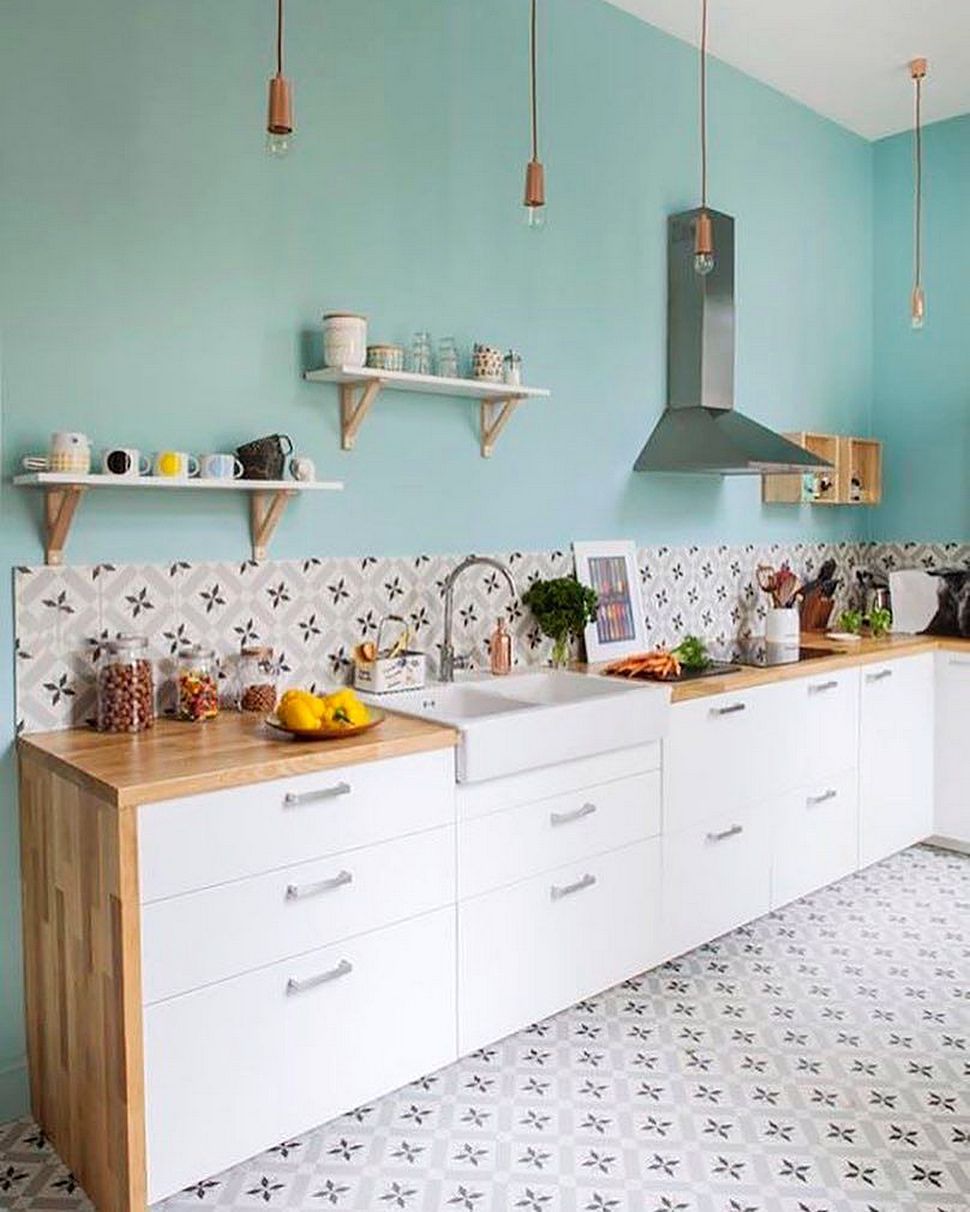 40 Motif Keramik Dinding Dapur Minimalis Modern Yang Terbaru