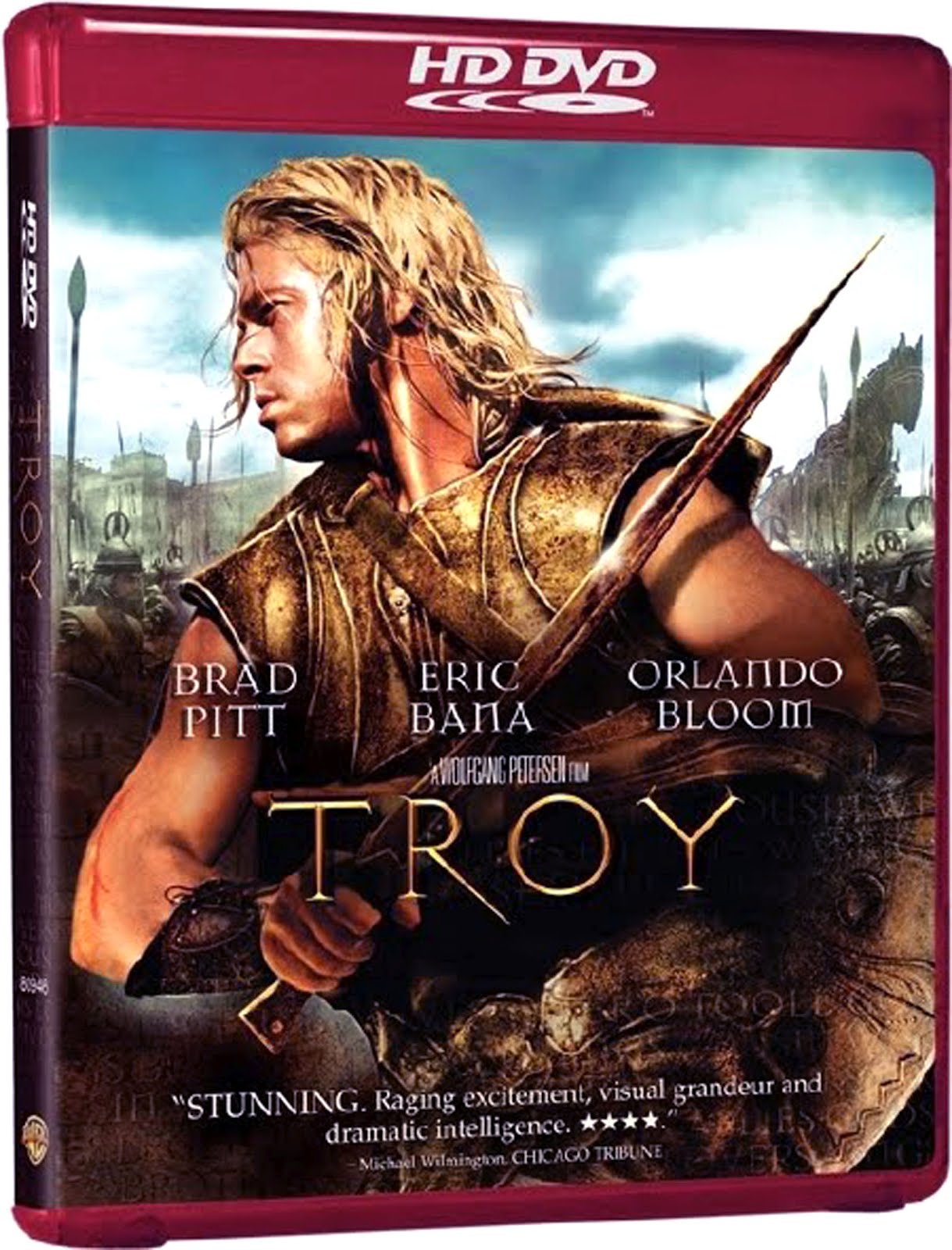 Troy HD Dvd Case