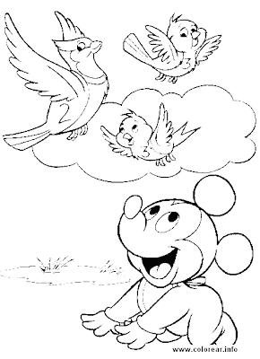 Disney Coloring Pages, Mickey Mouse Coloring Pages, 