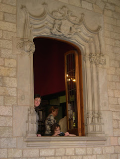 Finestra gotica nel Palau de la Generalitat