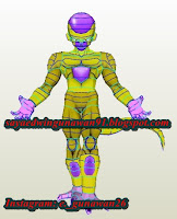 Papercraft Golden Freiza