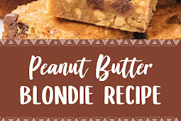 Peanut Butter Blondie Recipe