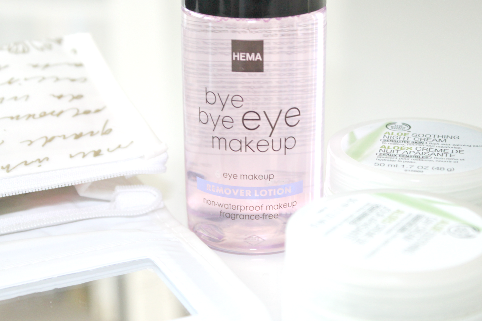 bye bye make up HEMA