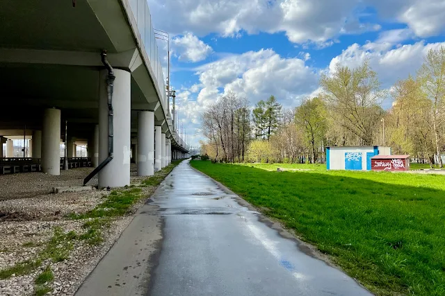 улица Аносова, улица Плющева, эстакада Северо-Восточной хорды