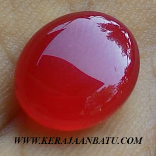 NATURAL RED CARNELIAN CHALCEDONY ATAU AKIK DARAH KODE KB180