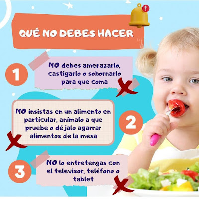 Apetito y niños: no amenazarlos, no forzarlos n sobornarlos para que coman