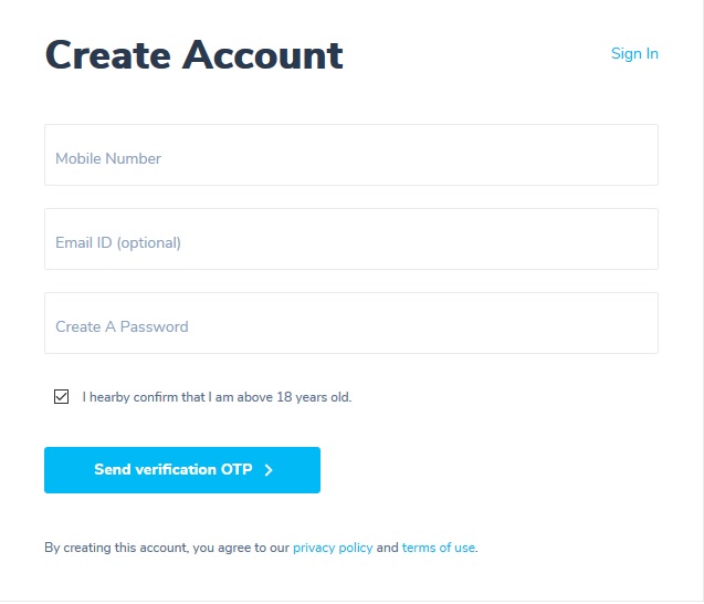 Paytm Seller Business Idea Registration Page 2