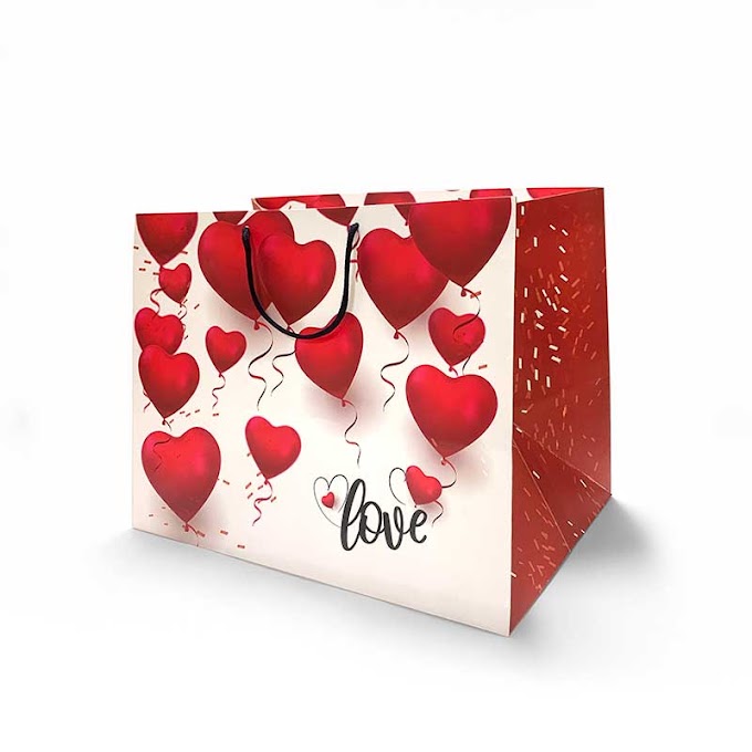 شنطة هدايا صغيره عريضه