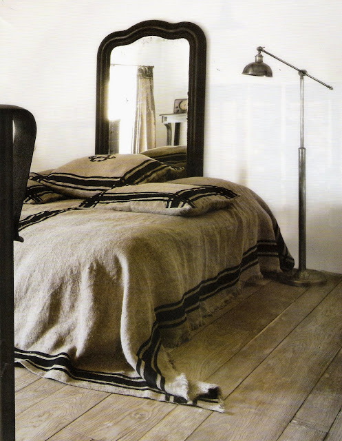 Anne Becker Linens Paris, image via Côté Ouest as seen on linenandlavender.net