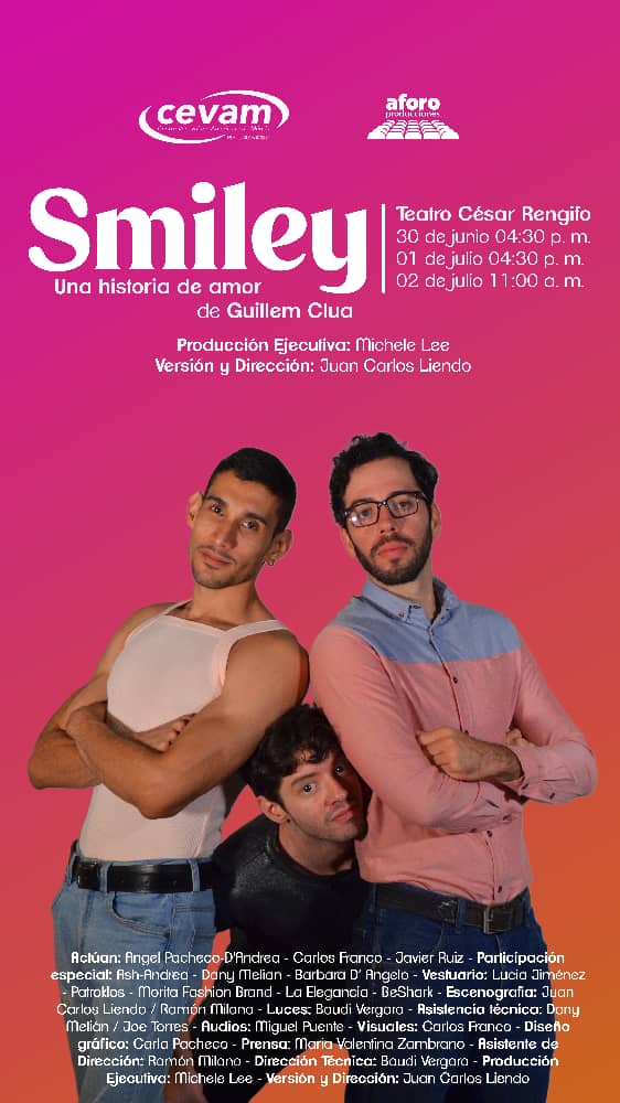 SMILEY, una historia de amor llega al Cesar Rengifo