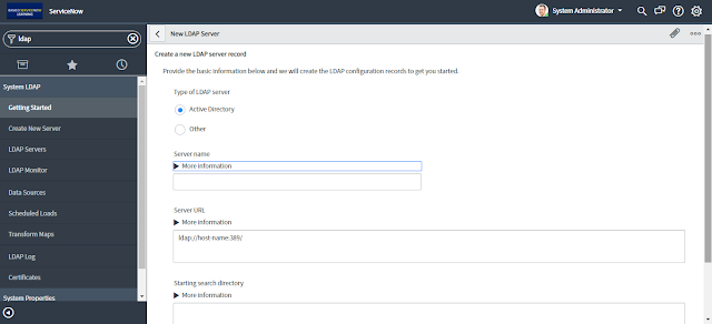 Demonstrate step by step servicenow ldap integration