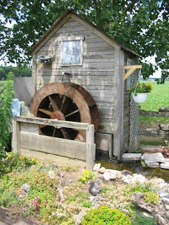 conventional water wheel