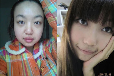 Before And After Makeup Asian Girls Seen On www.coolpicturegallery.us