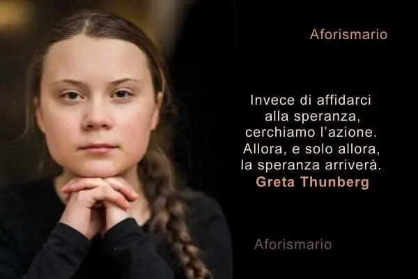 Foto di Greta Thunberg