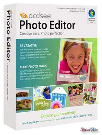 acdsee Photo Editor 2008 is the best solution for working with digital images. at your disposal is the ability to turn a collection of simple family photo