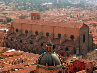Vista de Bolonia, la ciudad Roja