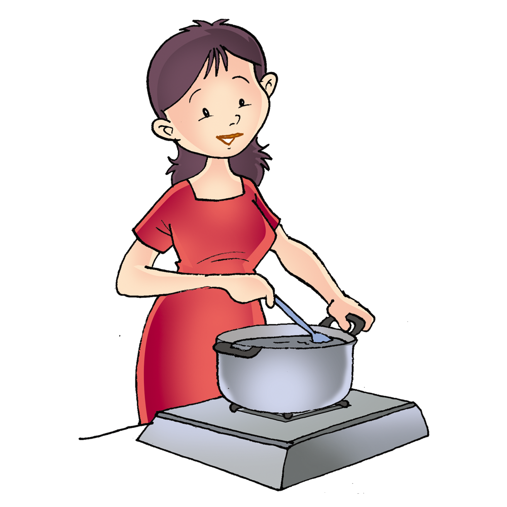 Gambar Kartun Ibu Sedang Masak Gambar Gokil