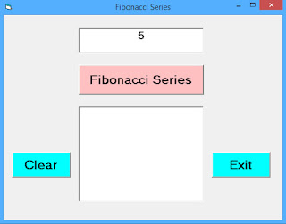 program of fibonacci series in vb 6.0