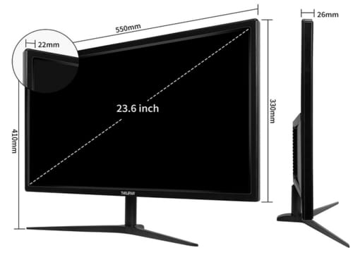 Thinlerain HD240-165HZ 1080p 24 Inch Gaming Monitor