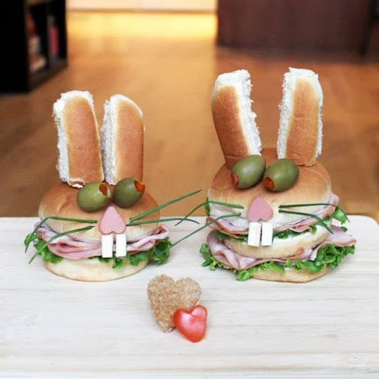 Sandwiches become Works of Art