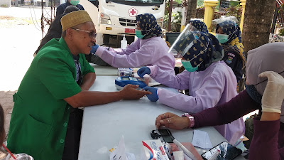 PMI Kecamatan Rajeg Rutin Gelar Aksi Donor Darah