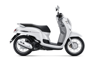 Warna Honda Scoopy-I Prestige Putih