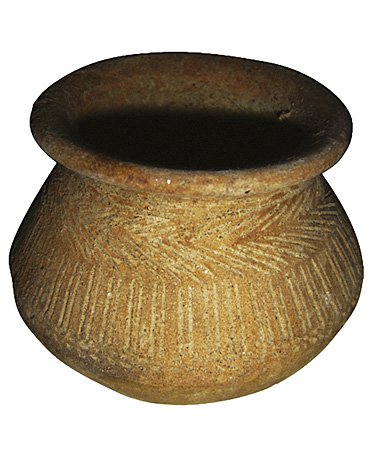 An example of pottery excavated in Banton