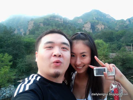 Zhai Ling with ex-bf Yangdi