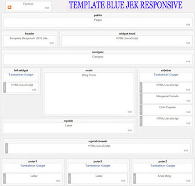 template blue jek