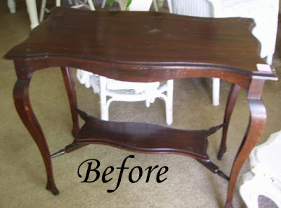  Antique Wood Furniture on My Romantic Home  Painting Furniture Step By Step