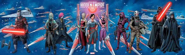 Revelada la portada integral de Star Wars: Hidden Empire