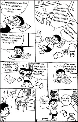  Contoh Ilustrasi Kartun Doraemon 