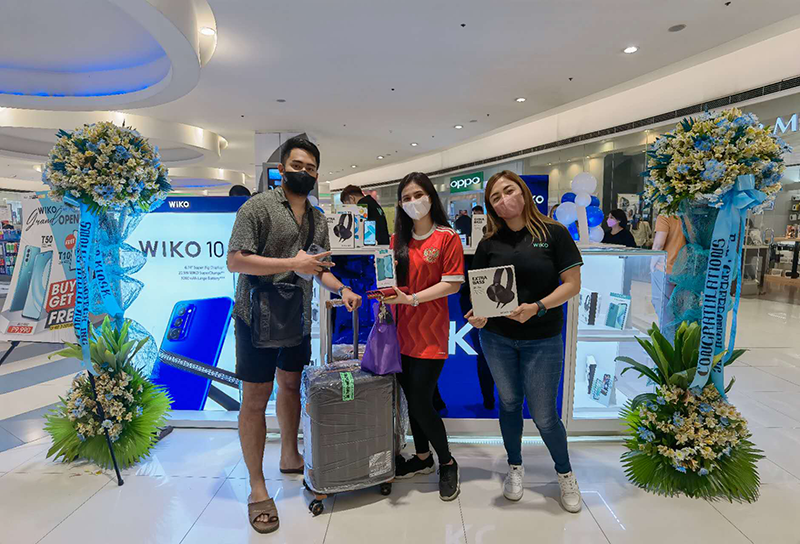 WIKO Philippines opens its retail kiosk in SM Marikina, all stocks got sold out!