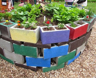 Las 19 mejores ideas geniales para crear una cama de jardín redonda con cosas recicladas
