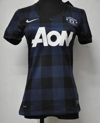 Jersey Manchester United Away Ladies 2013-2014