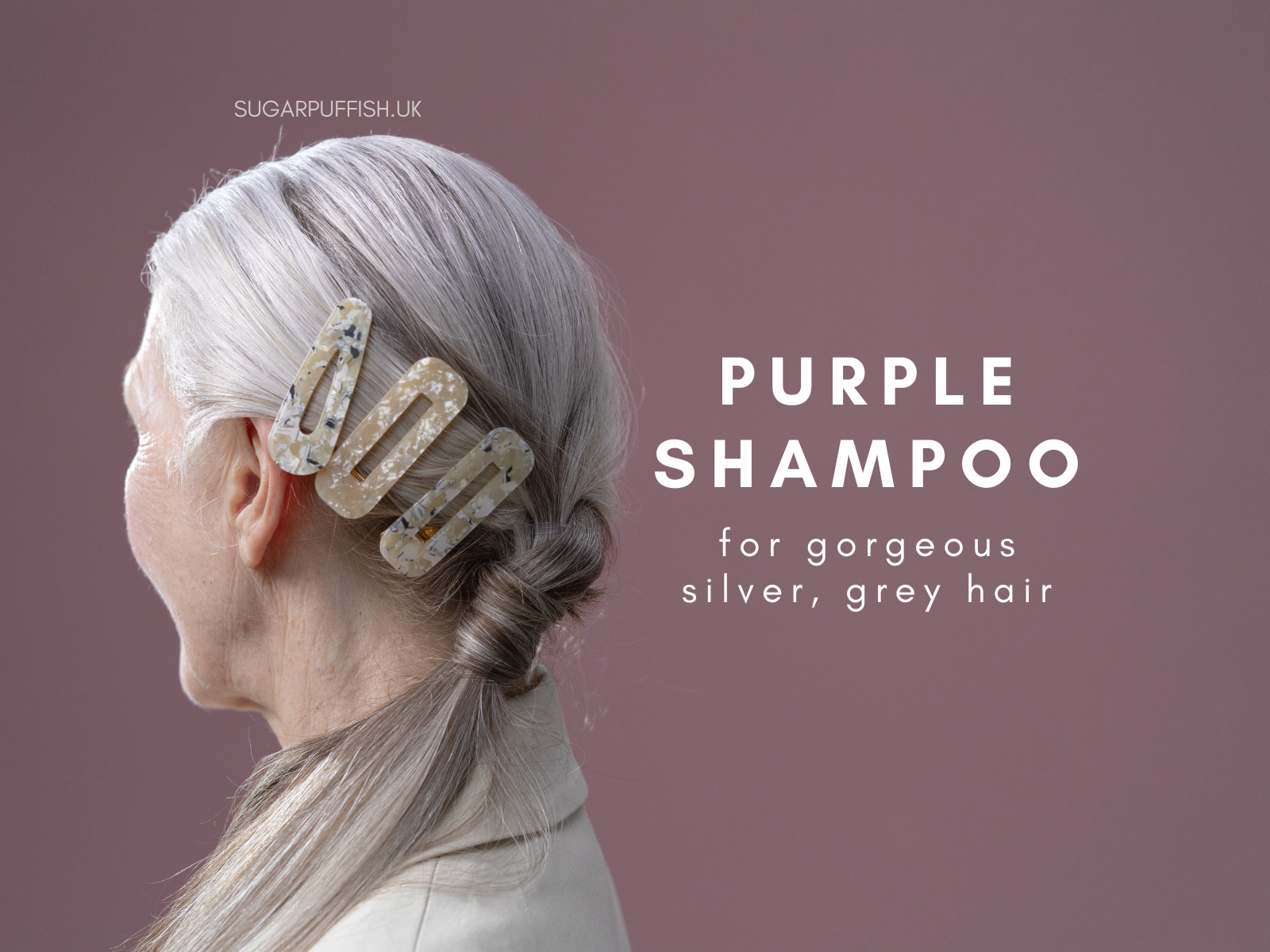 Botanical, Plant Based, Organic Shampoo for Grey and White hair