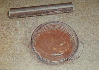 image of dish coverd with cling