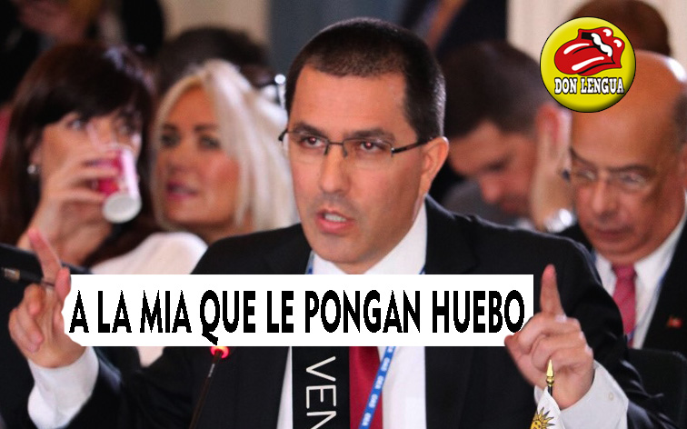 Jorge Arreaza aterrorizado por posible intervención militar de la ONU en Venezuela