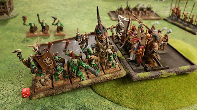 Warhammer Fantasy Battle Report - Orcs & Goblins vs Empire - 2000pts