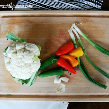 Texas Style Stirfry Cauliflower Rice