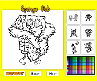 Game Mewarnai Spongebob Coloring Games