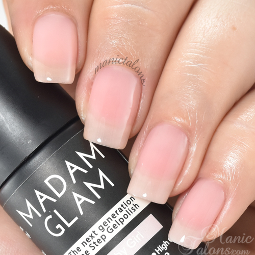 Madam Glam Gel Polish Baby Girl Swatch